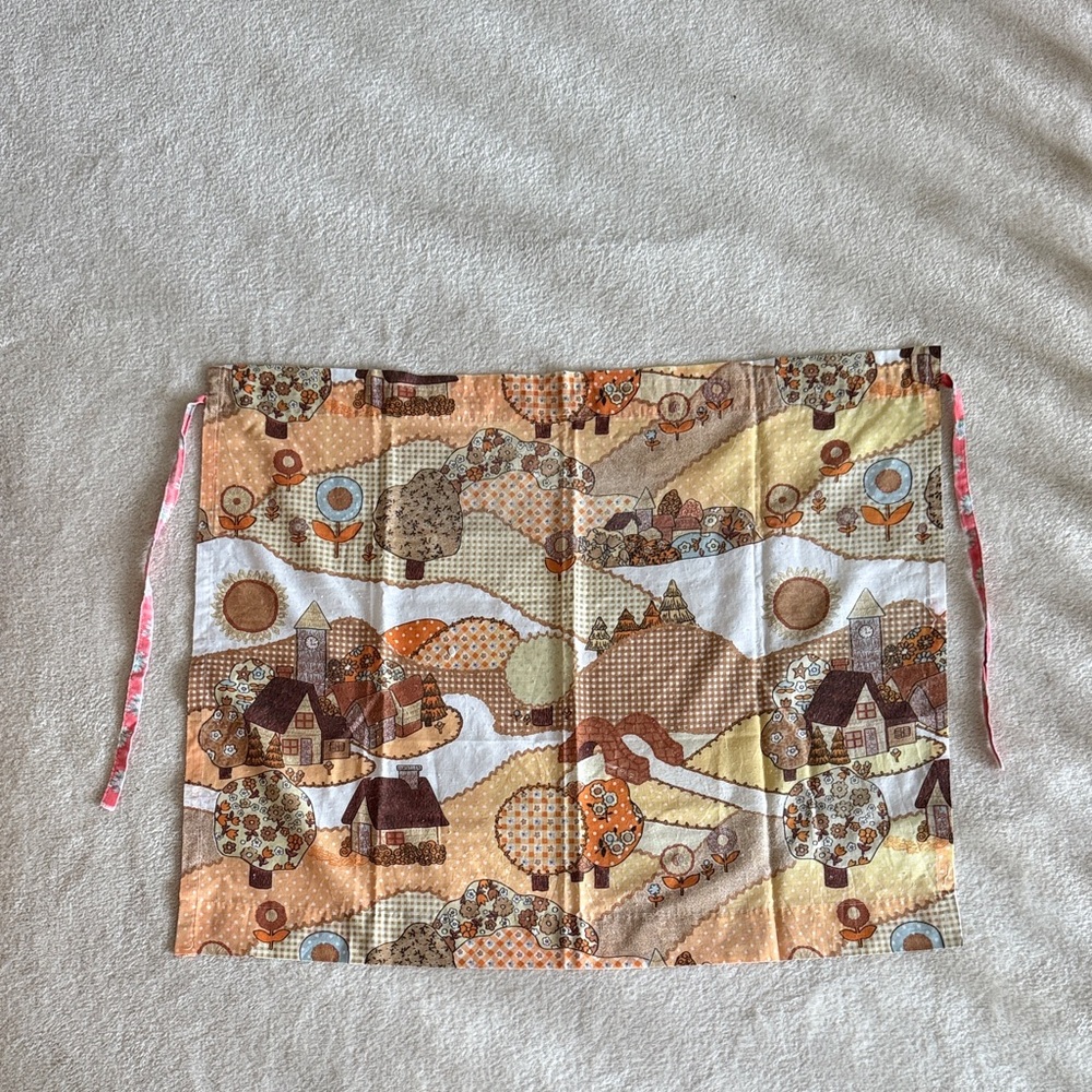 Vintage 1970’s home made cottage core apron